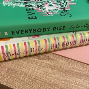 Bundle of 2 hardbacks wedding fiction